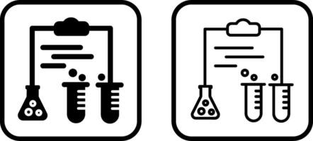 icono de vector de experimento