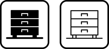 Drawers Vector Icon