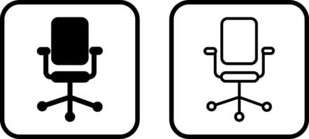 Office Chair II Vector Icon