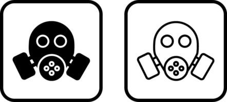 Gas Mask Vector Icon