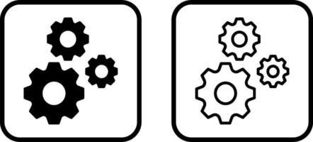 Multiple Cogwheels Vector Icon