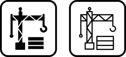 grua ii vector icono