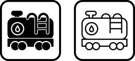 Tank Wagon Vector Icon