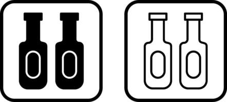 Drink Bottle Vector Icon