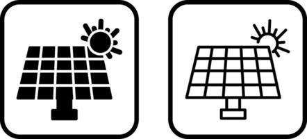 Solar Panel Vector Icon