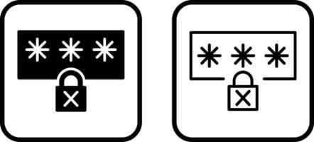 Insecure Vector Icon