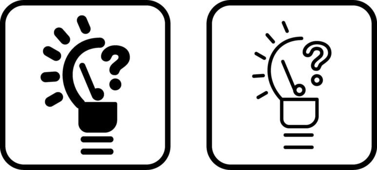icono de vector de problema