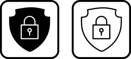 icono de vector de protección