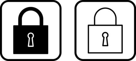 Padlock Vector Icon