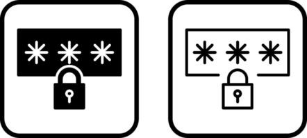 Password Vector Icon