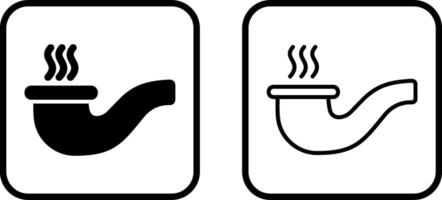 Smoking Pipe Vector Icon