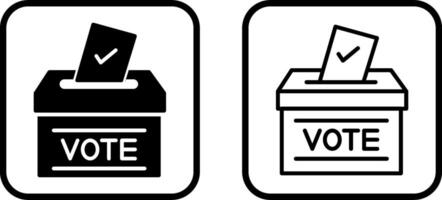 Ballot Vector Icon