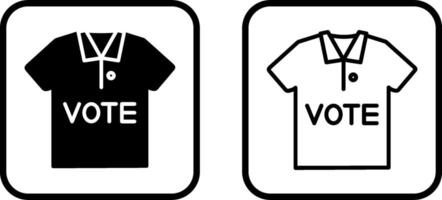 T Shirt Vector Icon