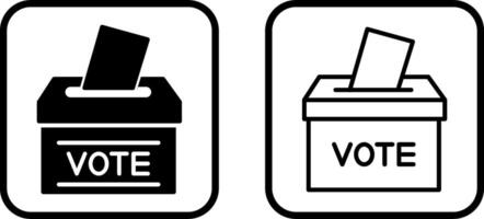 Ballot Vector Icon