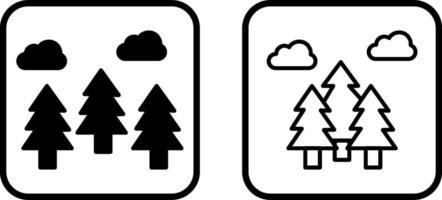 Forest Vector Icon