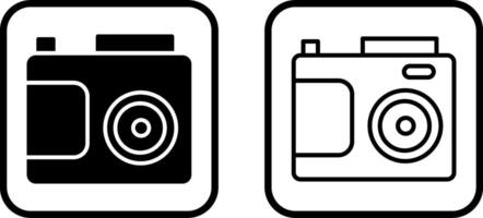 icono de vector de camara