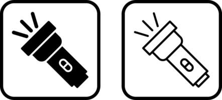 Flashlight Vector Icon