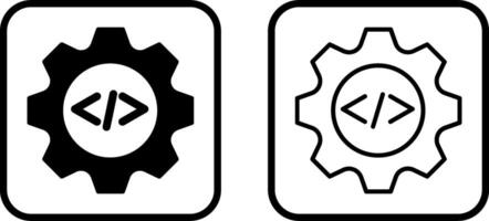 Coding Gear Vector Icon