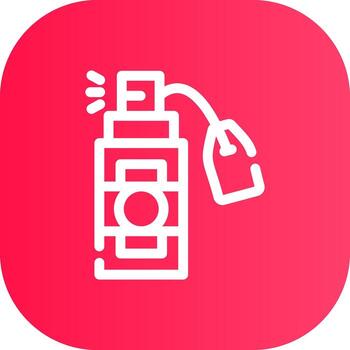 línea redondo esquina degradado vector