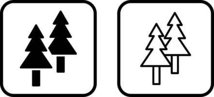 Pine Tree Vector Icon