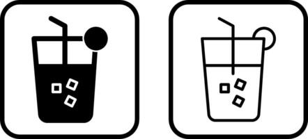 Cold Drink Vector Icon