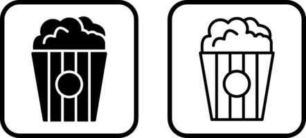 Popcorn Vector Icon