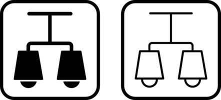 Lit Lamp Vector Icon