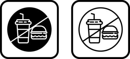 No Food Vector Icon