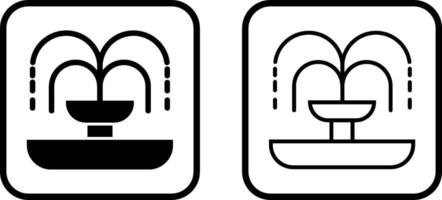 Fountain Vector Icon