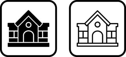 Mansion Vector Icon