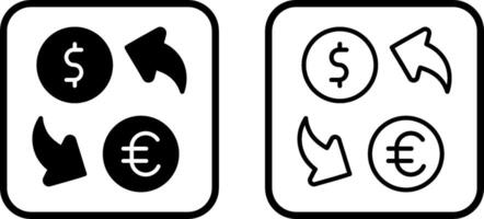 Currency Exchange Vector Icon
