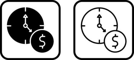Time is Money Vector Icon
