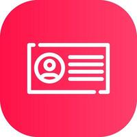 ine Round Corner Gradient vector