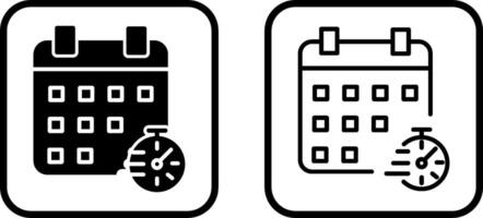 Timetable Vector Icon