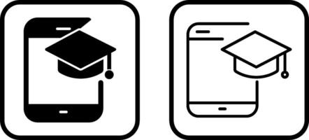 Digital Learning Vector Icon