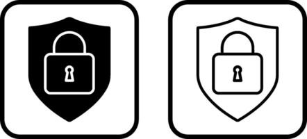 icono de vector de seguridad