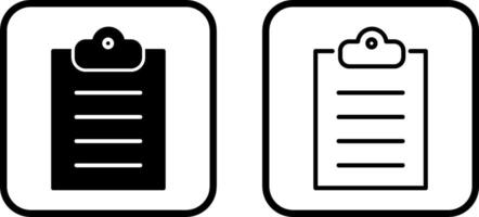 Clipboard Vector Icon