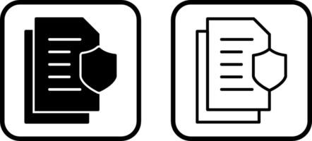 List Protection Vector Icon