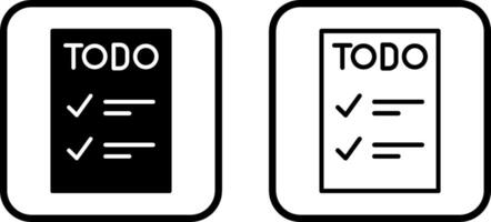 To do List Vector Icon