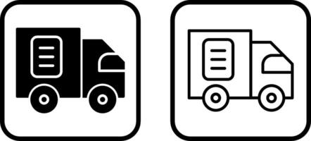 Delivery List Vector Icon