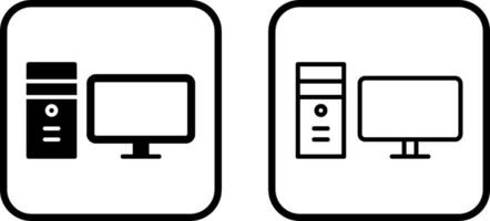 Desktop Vector Icon