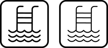 Swimming Pool Vector Icon