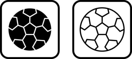 icono de vector de fútbol