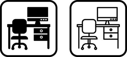 Work Space Vector Icon