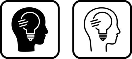 Thinking Vector Icon