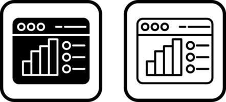 Web Analysis Vector Icon