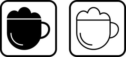 capuchino vector icono