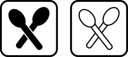 Spoons Vector Icon