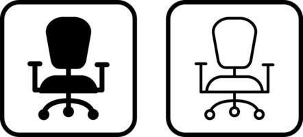 Ancient Chair Vector Icon