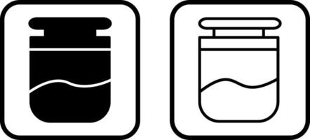 Jar on Display Vector Icon